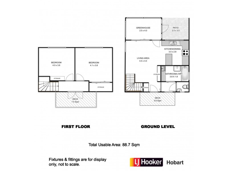 10/12 Saunders Crescent, South Hobart TAS 7004 Floorplan
