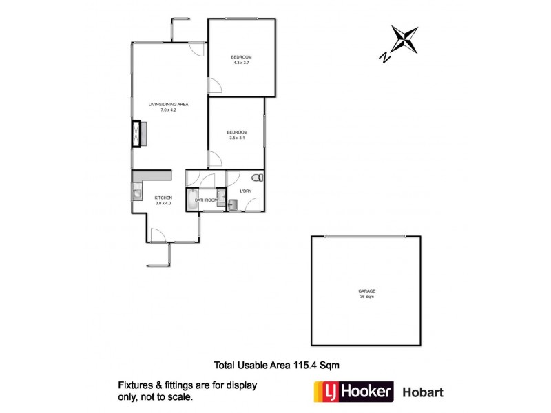 46 North Terrace, Lauderdale TAS 7021 Floorplan