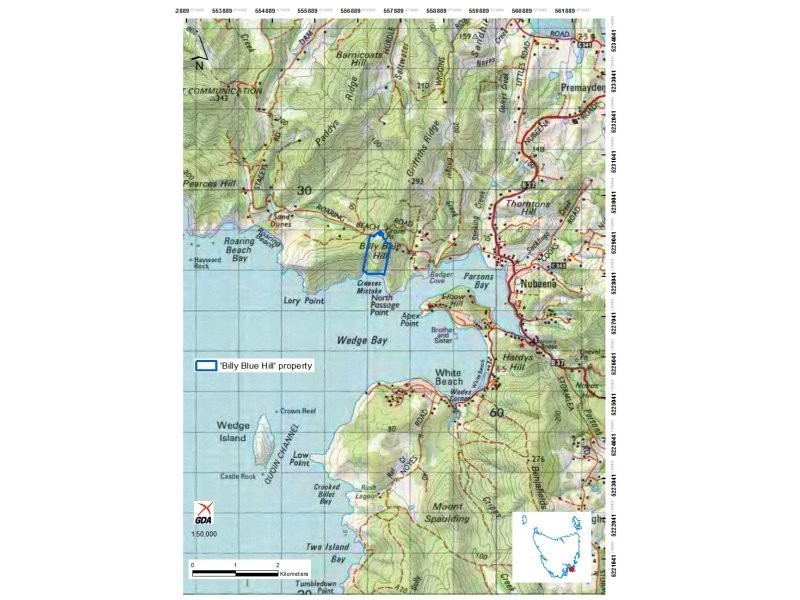 Roaring Beach Road, Nubeena TAS 7184