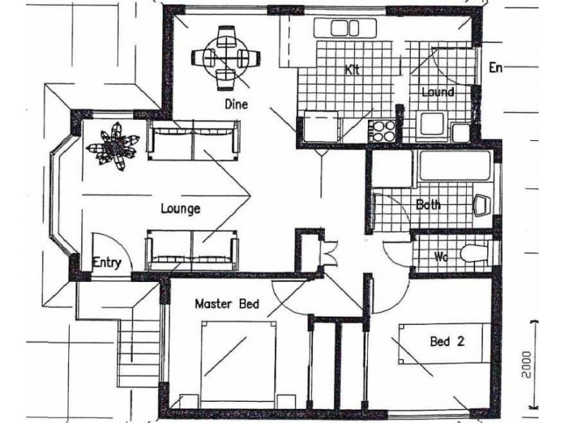 Oakdowns TAS 7019 Floorplan