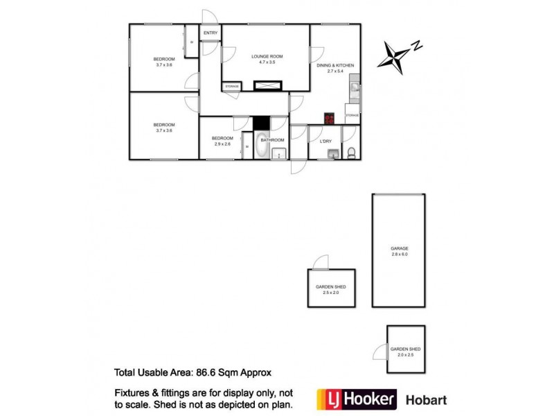 7 Barry Street, Glenorchy TAS 7010 Floorplan
