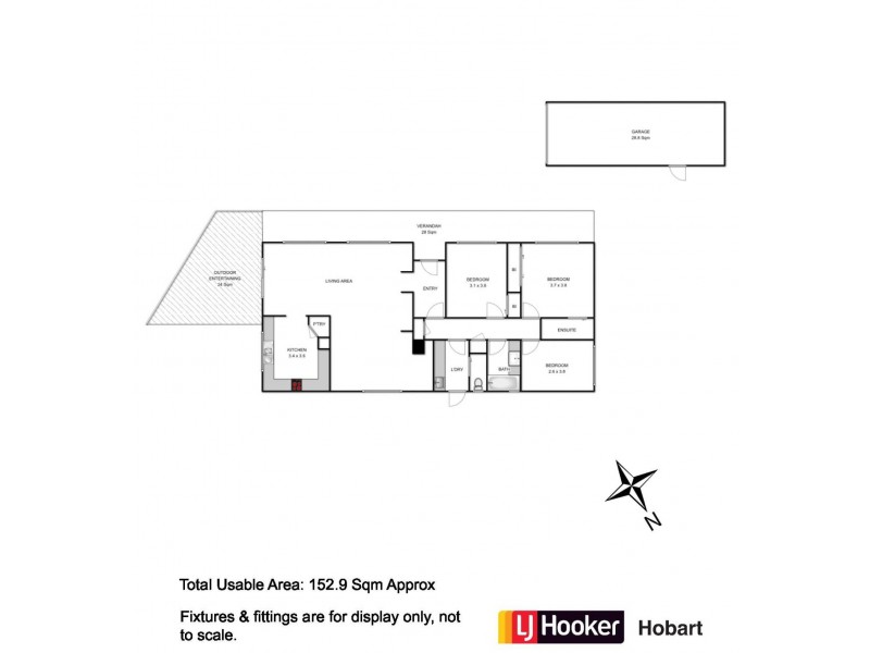 4 Robin Court, Lindisfarne TAS 7015 Floorplan