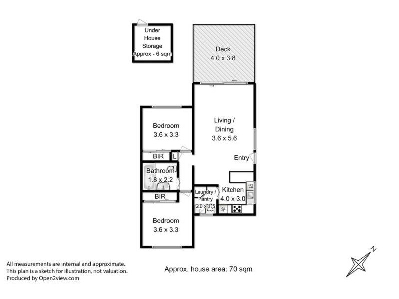 1/7 Castlereagh Court, Lenah Valley TAS 7008 Floorplan