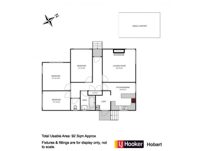 11 Taree Street, Chigwell TAS 7011 Floorplan
