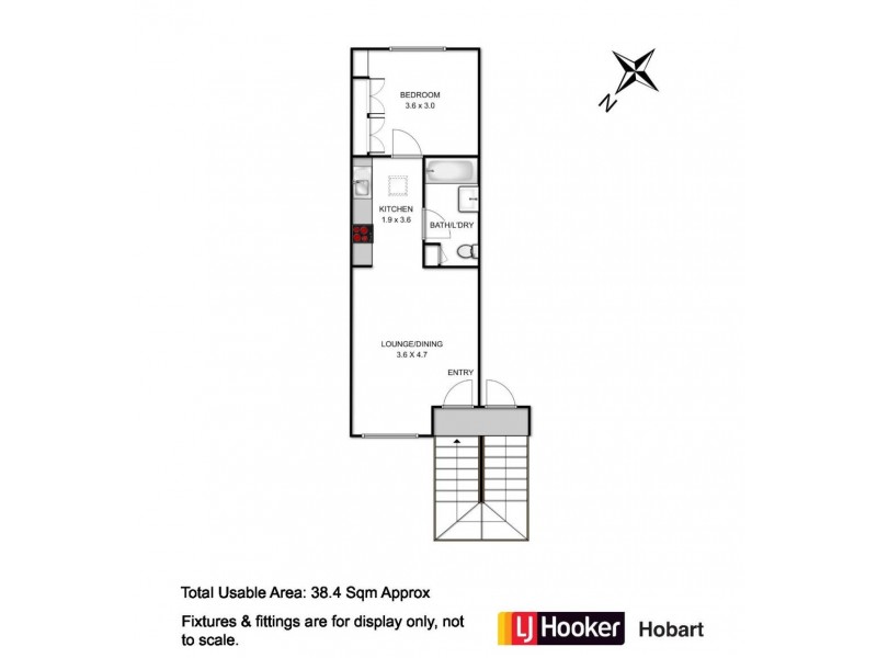 17/56 Adelaide Street, South Hobart TAS 7004 Floorplan