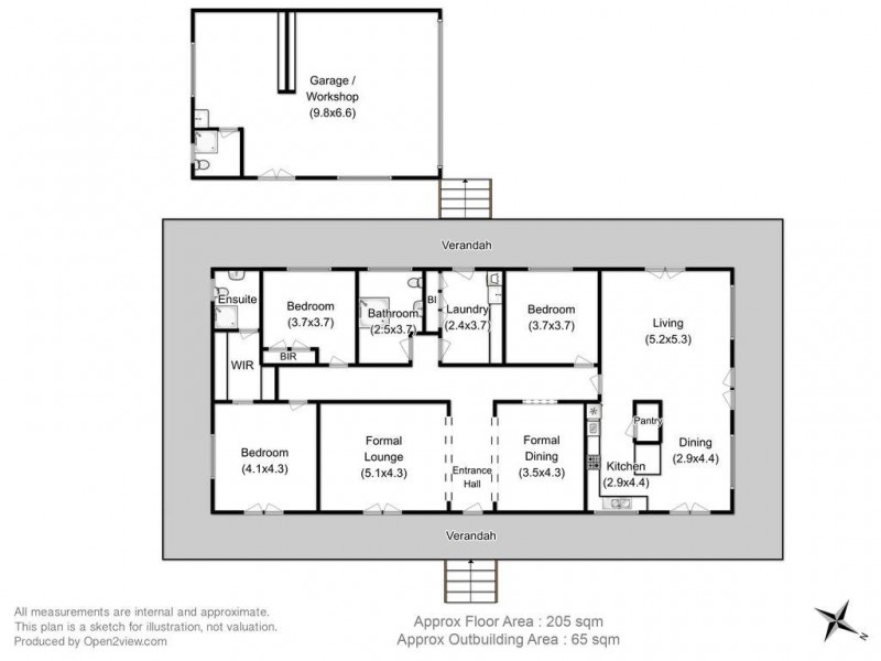 151 Tara Drive, Acton Park TAS 7170 Floorplan