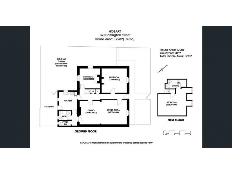 160 Harrington Street, Hobart TAS 7000 Floorplan