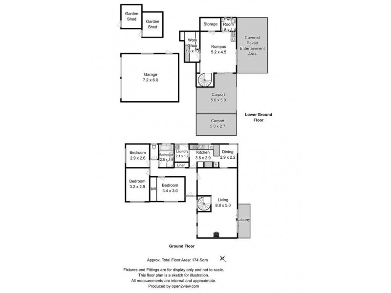 121 Strickland Avenue, South Hobart TAS 7004 Floorplan