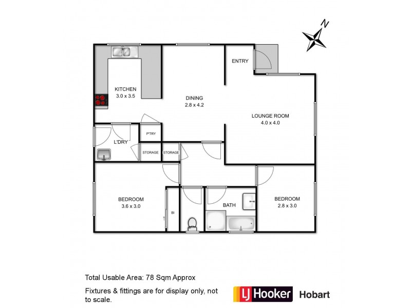 1/3 Nagle Place, Glenorchy TAS 7010 Floorplan