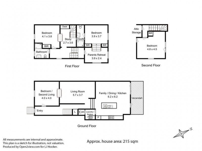 16 Star Street, Sandy Bay TAS 7005 Floorplan