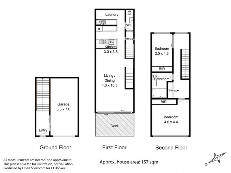 6/38 Patrick Street, Hobart TAS 7000 Floorplan