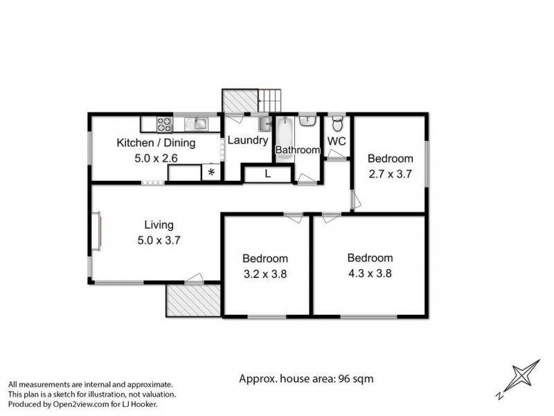3 Ryan Avenue, Bridgewater TAS 7030 Floorplan