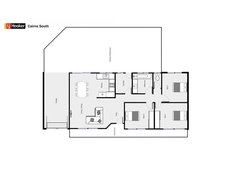 26 Gommory Close, Earlville QLD 4870 Floorplan