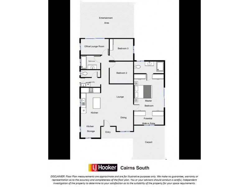 23 Kambara Street, White Rock QLD 4868 Floorplan