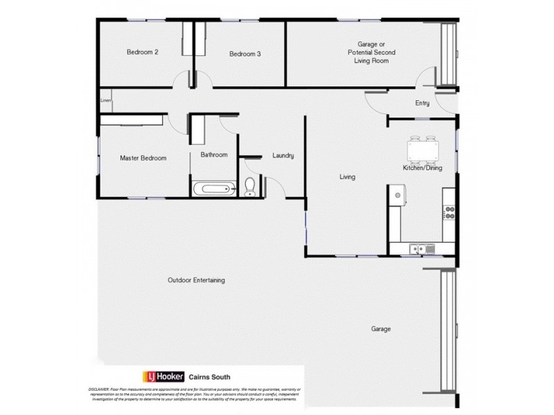 31 Percy Street, Mount Sheridan QLD 4868 Floorplan