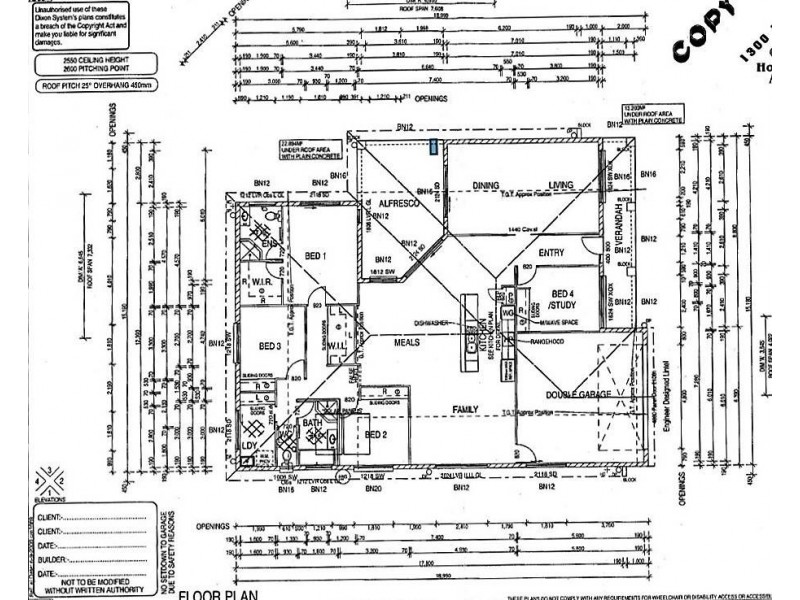61 Booyong Drive, Mount Sheridan QLD 4868 Floorplan