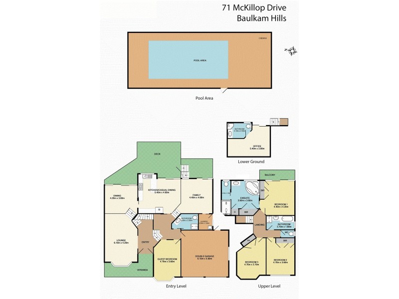71 Mackillop Drive, Baulkham Hills NSW 2153 Floorplan