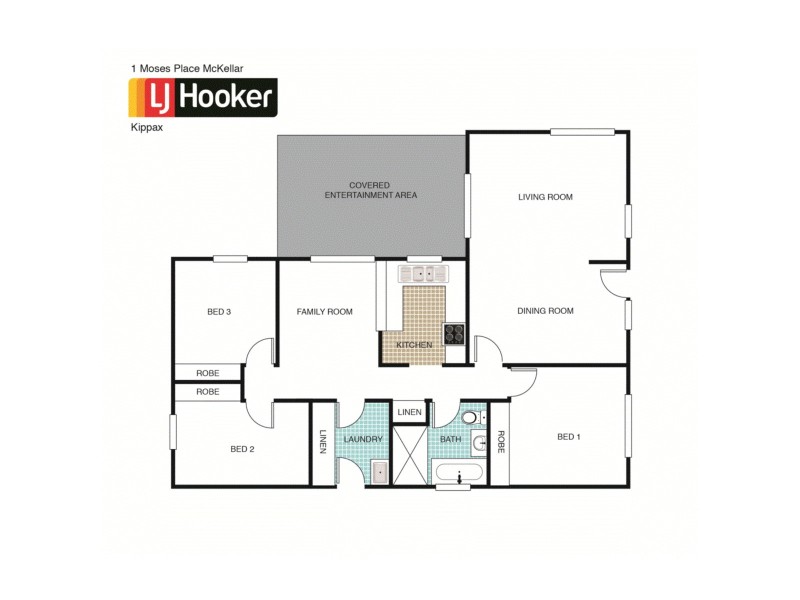 1 Moses Place, Mckellar ACT 2617 Floorplan