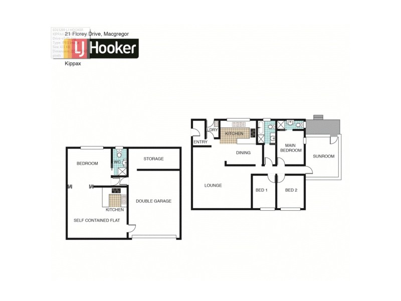 21 Florey Drive, Macgregor ACT 2615 Floorplan
