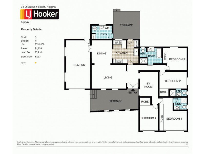31 O’Sullivan Street, Higgins ACT 2615 Floorplan