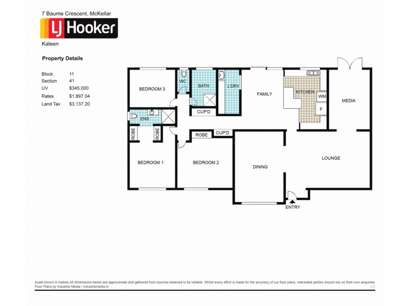 7 Baume Crescent, Mckellar ACT 2617 Floorplan
