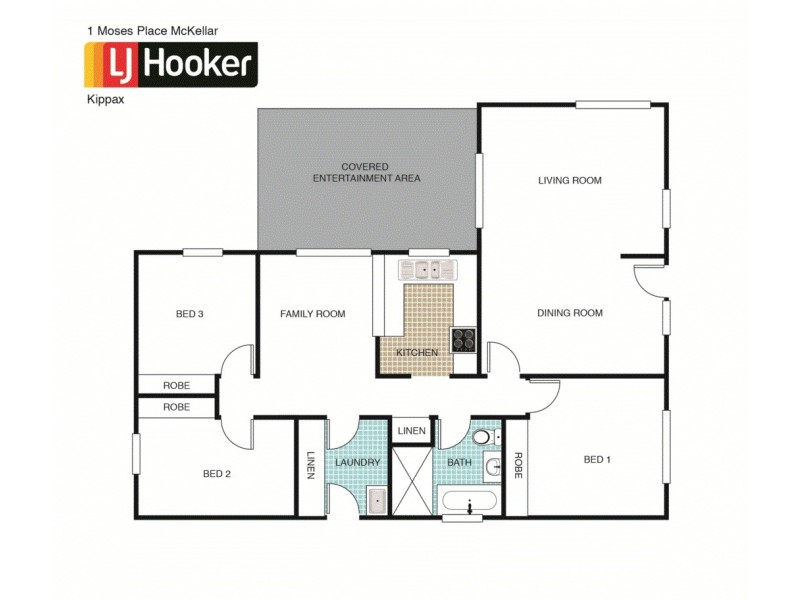 1 Moses Place, Mckellar ACT 2617 Floorplan