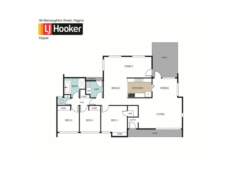 38 Macnaughton Street, Higgins ACT 2615 Floorplan