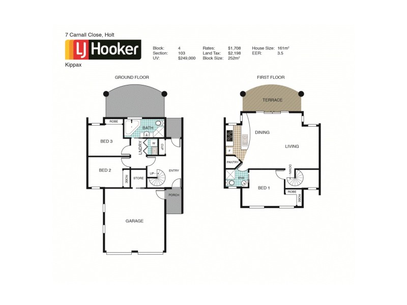 7 Carnall Close, Holt ACT 2615 Floorplan
