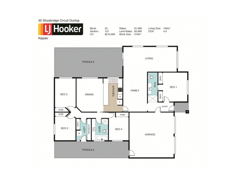 35 Shoobridge Circuit, Dunlop ACT 2615 Floorplan