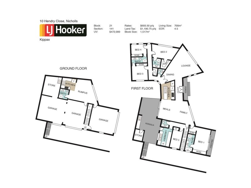 10 Hendry Close, Nicholls ACT 2913 Floorplan