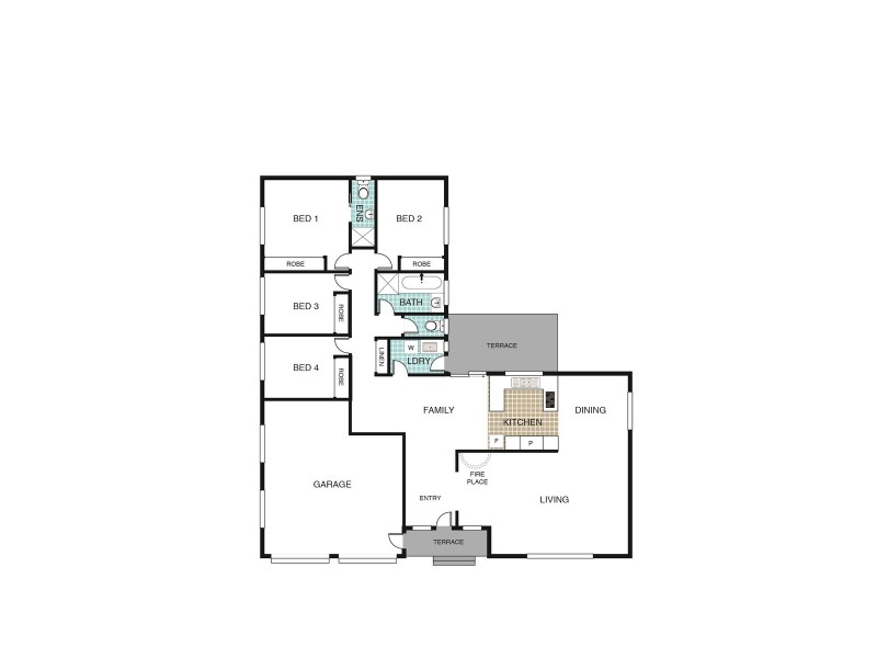 13 Michell Street, Monash ACT 2904 Floorplan