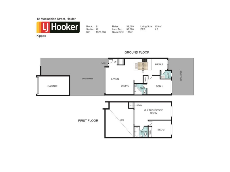 12 Maclachlan Street, Holder ACT 2611 Floorplan