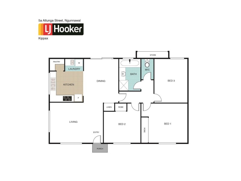5a Attunga Street, Ngunnawal ACT 2913 Floorplan