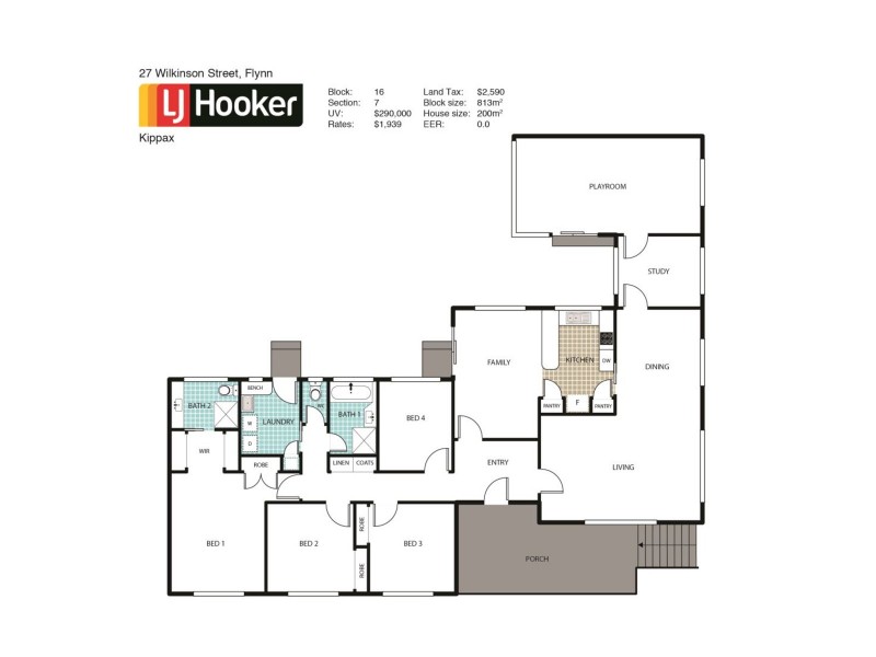 27 Wilkinson Street, Flynn ACT 2615 Floorplan