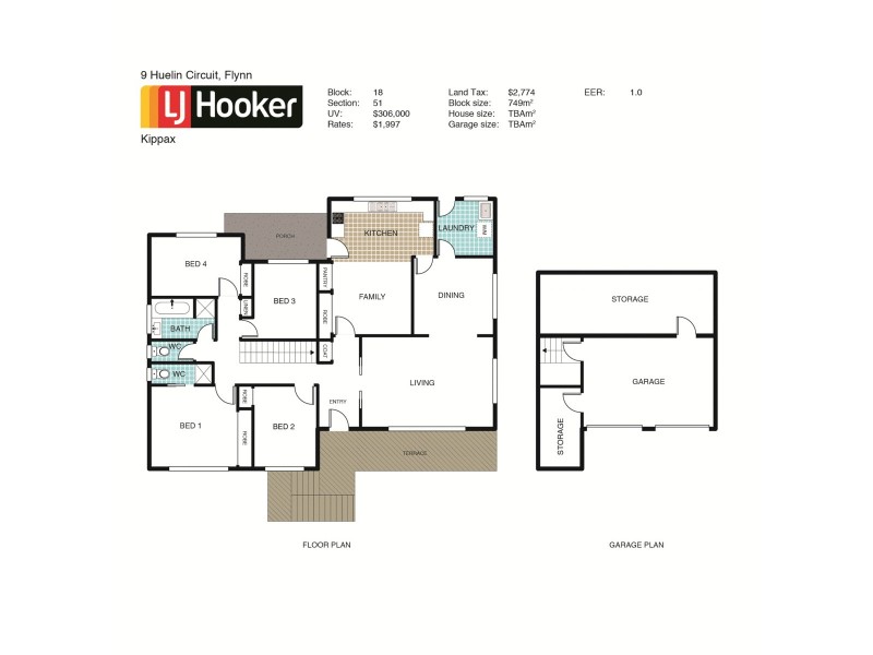 9 Huelin Circuit, Flynn ACT 2615 Floorplan