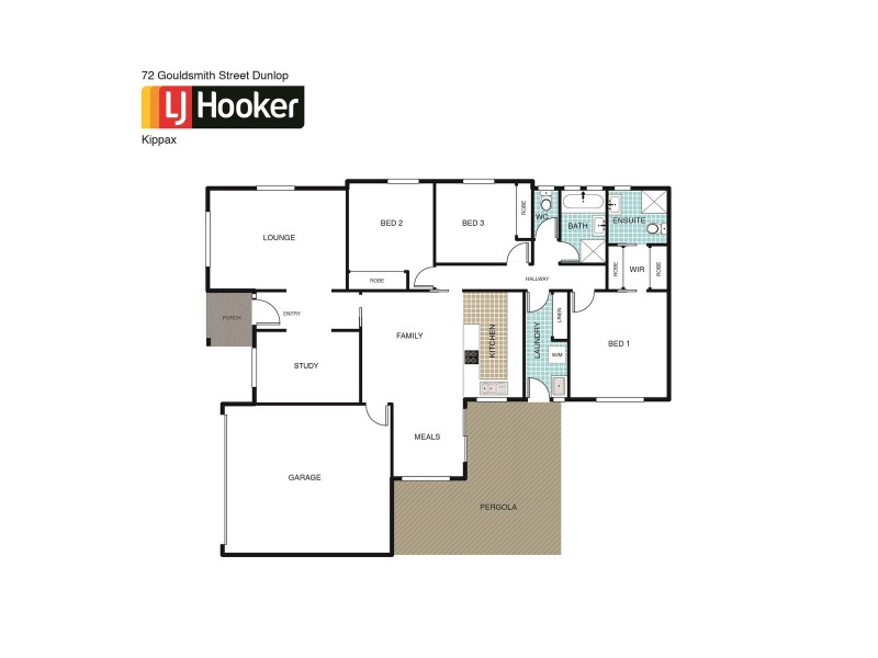 72 Gouldsmith Street, Dunlop ACT 2615 Floorplan