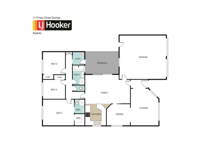 11 Finey Close, Dunlop ACT 2615 Floorplan