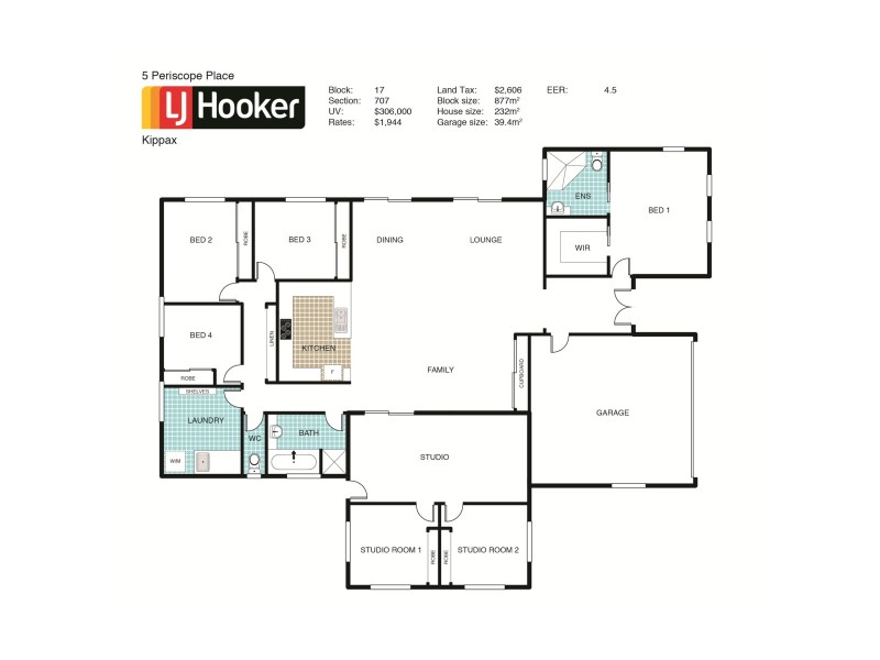 5 Periscope Place, Dunlop ACT 2615 Floorplan