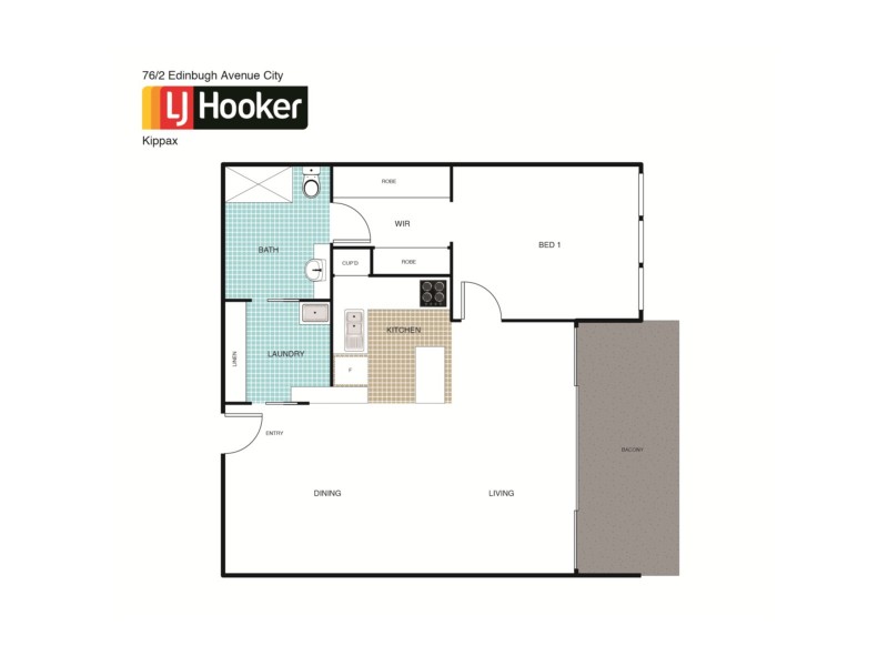 76/2 Edinburgh Avenue, City ACT 2601 Floorplan