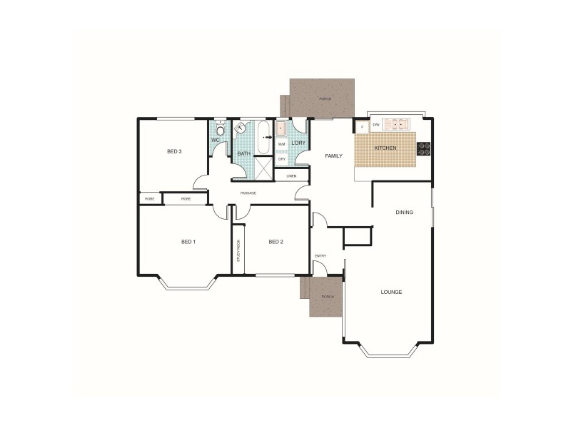 238 Southern Cross Drive, Latham ACT 2615 Floorplan