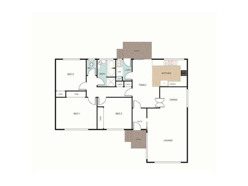 87 Companion Crescent, Flynn ACT 2615 Floorplan