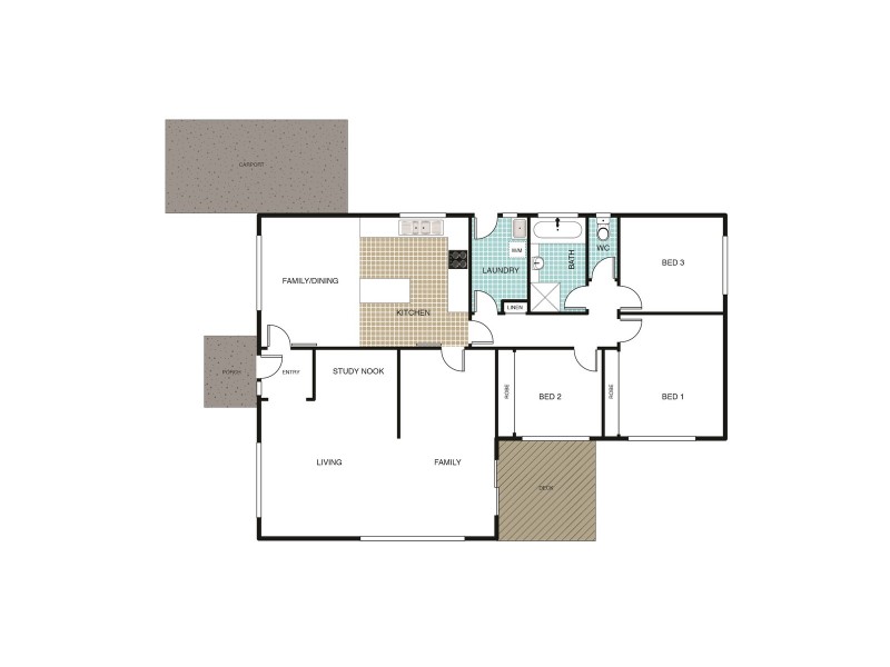 7 McCarthy Place, Charnwood ACT 2615 Floorplan