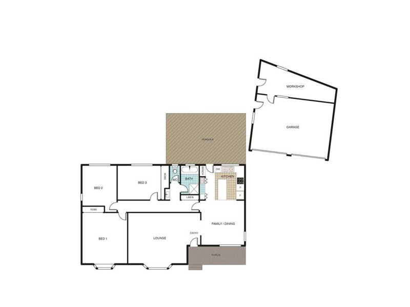 6 Delegate Street, Kaleen ACT 2617 Floorplan