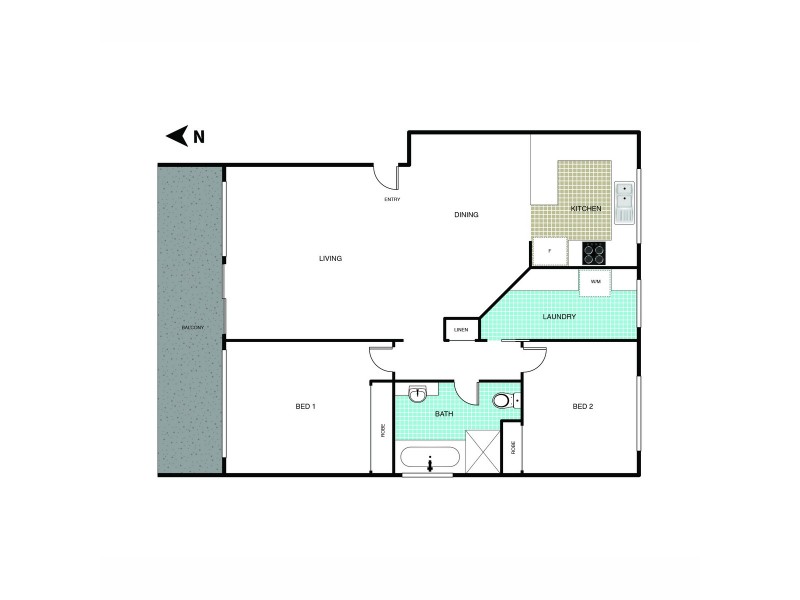 54/25 Pinkerton Circuit, Kambah ACT 2902 Floorplan