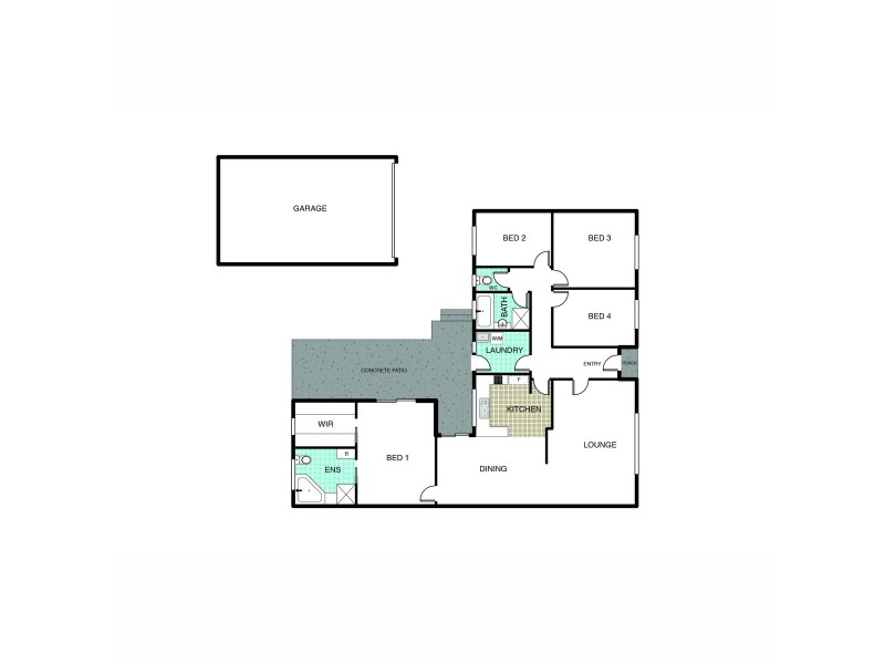 107 Chuculba Crescent, Giralang ACT 2617 Floorplan