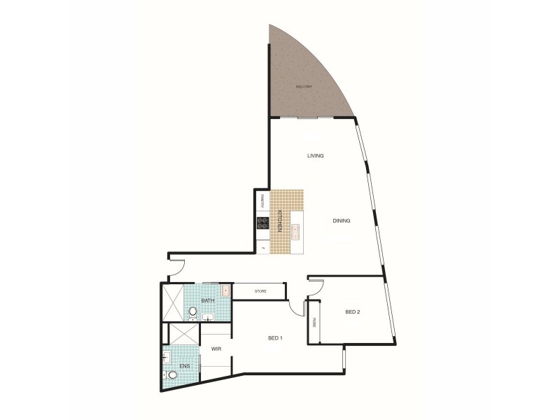 318/4 Gribble Street, Gungahlin ACT 2912 Floorplan