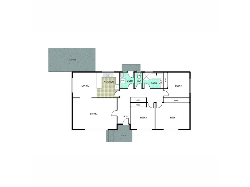 2 Tebbutt Place, Charnwood ACT 2615 Floorplan