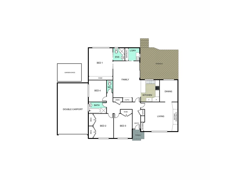 278 Southern Cross Drive, Macgregor ACT 2615 Floorplan