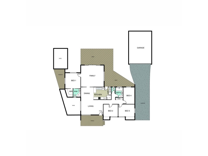 66 Clarey Crescent, Spence ACT 2615 Floorplan