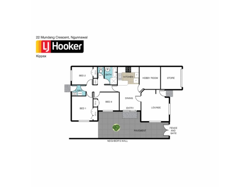 22 Mundang Crescent, Ngunnawal ACT 2913 Floorplan